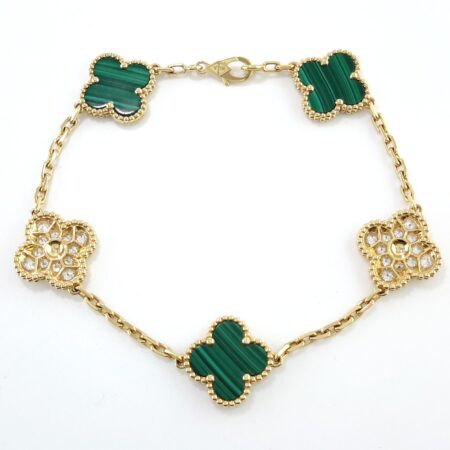 VANCLEEF&ARPELS ALHAMBRA DIA BRACELET - B3985