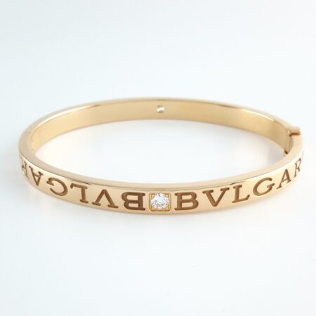 BULGARI DIA 18KY BRACELET SIZE S - B4058