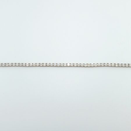 6.36CT DIA 18KW TENNIS BRACELET - B4084