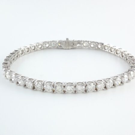 8.40CT DIA 18KW TENNIS BRACELET - B4110