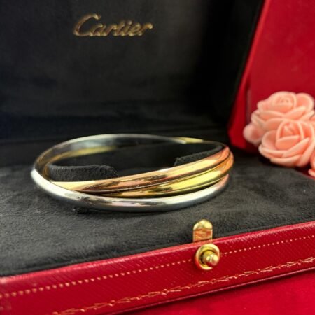 CARTIER TRINITY BRACELET SIZE MEDIUM - B4128