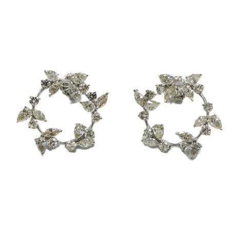 9.44CT DIA 14KW EARRINGS - CE1333