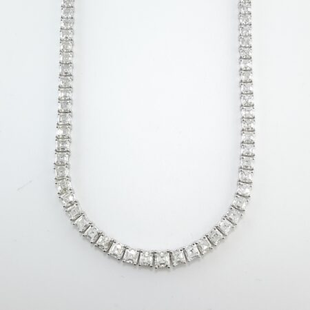 30.31CT DIA PLAT NECKLACE - N6793