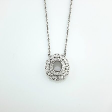 DIA PLAT NECKLACE - N6819