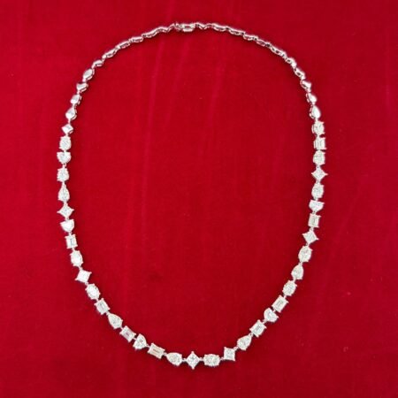 18KW GIA DIAMOND NECKLACE - N6841