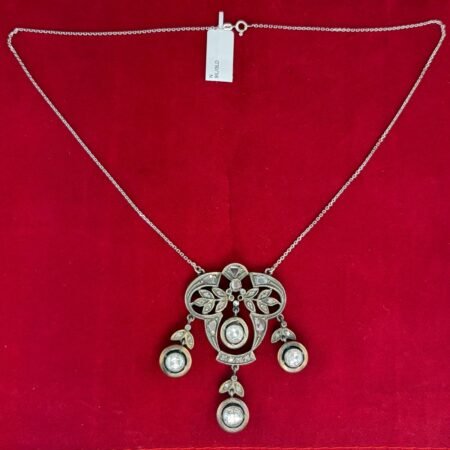 ROSE CUT DIA NECKLACE - OPG1764