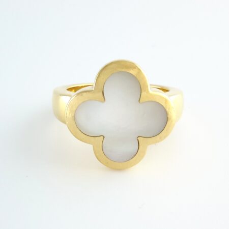 VANCLEEF&ARPELS 18KY RING SIZE 52 - R11287