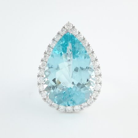 AQUA & DIA 14KW HALO RING - R11348