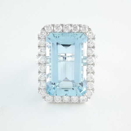 AQUA & DIA 14KW HALO RING - R11350