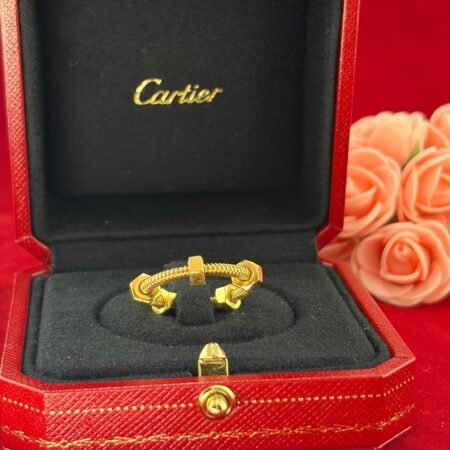 ECROU DE CARTIER 18KY RING SIZE 54 - R11517