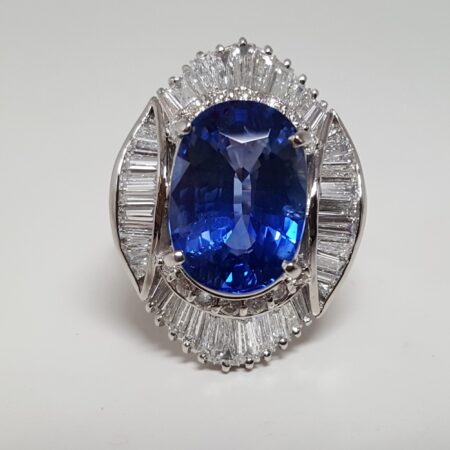 7.07ct OV SAPH GIA - R9578S